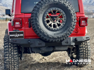 Jeep Wrangler JL Bumper - Front + Rear - Rock Slide Engineering - Steel - `18-`25 Jeep Wrangler JL Bumper - Front + Rear - Rock Slide Engineering - Steel - `18-`25